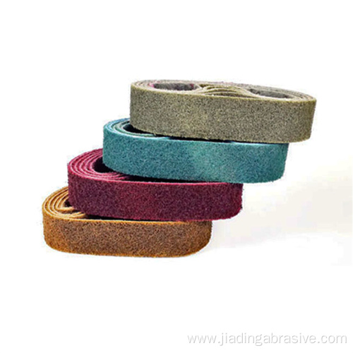 Non Woven Sanding Belt Surface Conditioning Nylon Belt